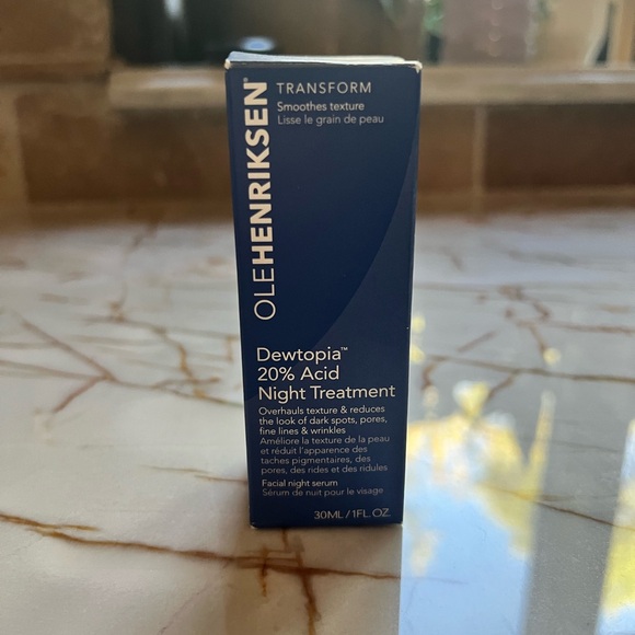 NIB Brand New OLEHENRIKSEN Dewtopia 20% PHA/AHA Retexturizing Night Serum - Picture 2 of 8
